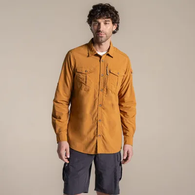 Immagine prodotto di Camicia a maniche lunghe Craghoppers Nosilife Adventure III, colore marrone, taglia M (uomo)