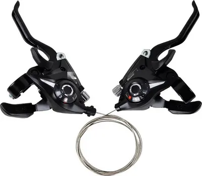 Produktbild von Fahrradgeschwindigkeitsschieberbremshebel 21 mit Zahnradanzeige Einfach Aluminiumteile für die MTB Road Folding
