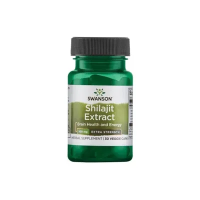 Productafbeelding van Swanson Shilajit Extract, 100 mg, 30 capsules 15759