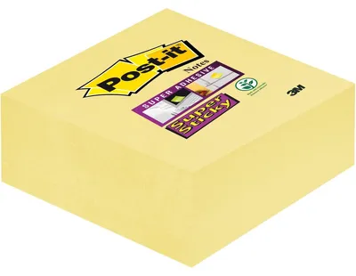 Produktbild von 3M Post-it Haftnotiz Super Sticky Würfel ge - Bürokleinmaterial