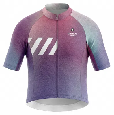 Produktbild von VeloNuts Damen Radtrikot, Aura Fade, Lavender Mist, 2XL