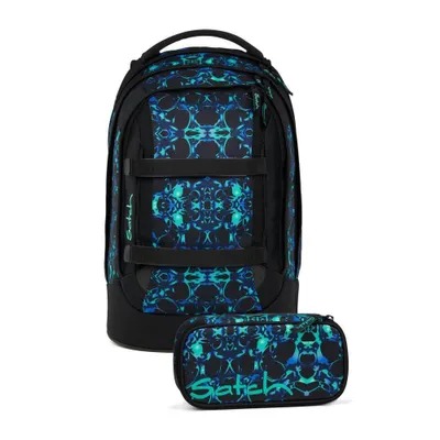 Produktbild von Satch Pack Caleido Blue Schulrucksack Set 2tlg.