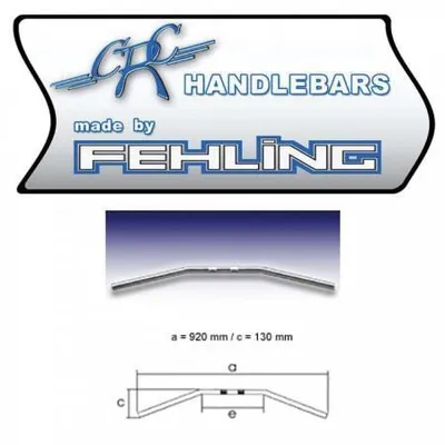 Produktbild von 1-Zoll Lenker Drag Bar (LDHD 5) chrom
