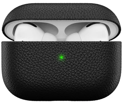 Immagine prodotto di Custodia in pelle KeyBudz Artisan Series per AirPods Pro Nero