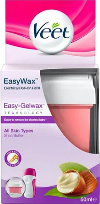 Immagine prodotto di Ricarica Roll-On Veet EasyWax con Burro di Karité 50 ml