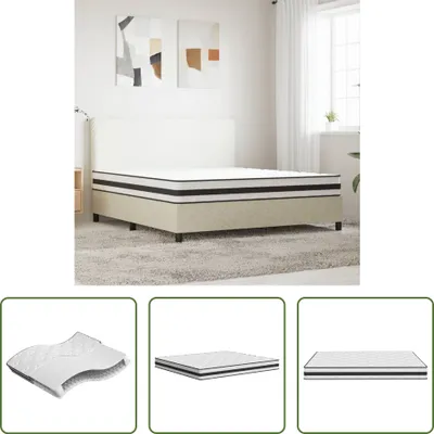 Produktbild von The Living Store Matratze Bonnell-Federkern Mittel 180x200 cm