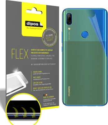 Zdjęcie produktu dla 2x folia ochronna na tylną obudowę Huawei P Smart Pro (2020), 100% pokrycie ekranu, Dipos Flex