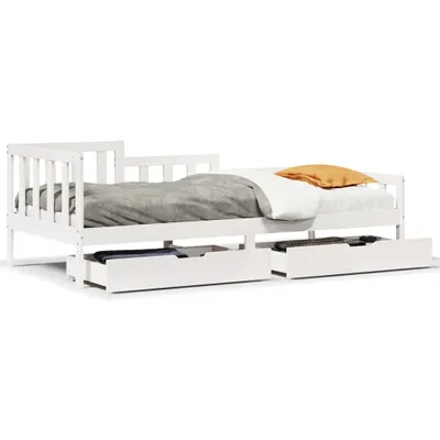 Obrázok produktu pre Denná posteľ so zásuvkami 90x190 cm masívna borovica