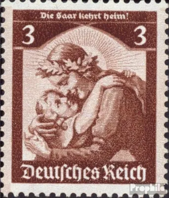 Produktbild von Briefmarken Deutsches Reich 1935 Mi 565 postfrisch Saarabstimmung
