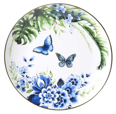 Produktbild von Heinen Delfts Blauw – Bord Vlindertuin