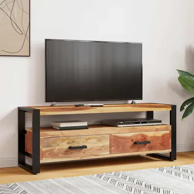 Obrázek produktu pro vidaXL TV skříňka 120x35x45 cm Masivní dřevo medové barvy