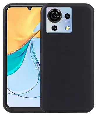 Produktbild von Für ZTE Blade V50 Vita Silikon TPU Schutz Handy Hülle Tasche Case Cover Schwarz