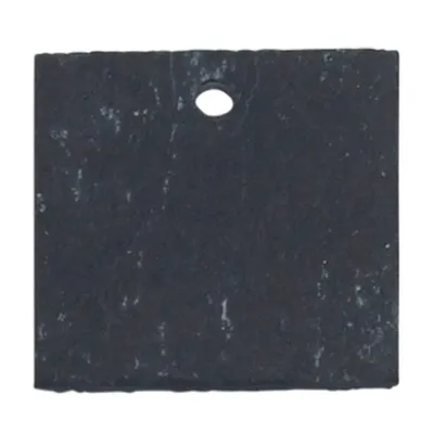 Produktbild von Esschert Design Pflanzenschild Quadart 6 cm aus Schiefer