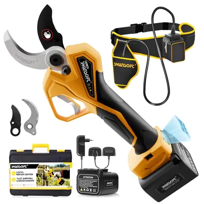 Imagen del producto de Cortacéspedes eléctricos, con diámetro de corte ajustable, diseño ligero, modelo pru40 4Ah