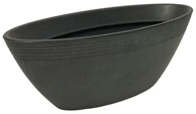 Produktbild von Pflanzschale Como oval - L58 anthrazit