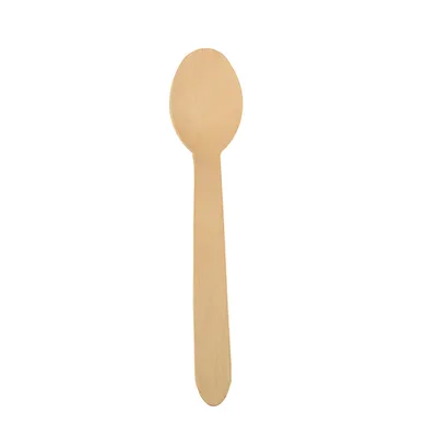Produktbild von Papstar Holzlöffel "pure" 15,7 cm, 15 x 10 Stück