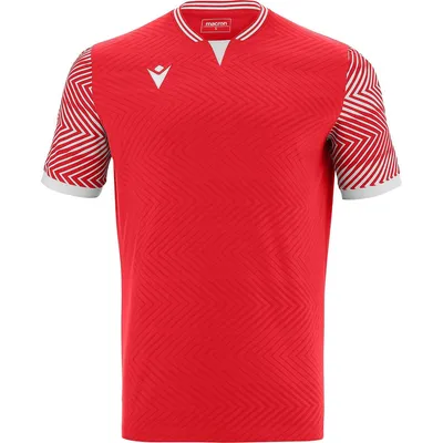Produktbild von Macron Tureis Trikot Kurzarm Herren - Rot / Weiß