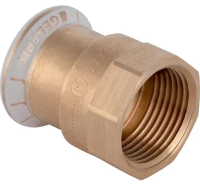 Produktbild von Geberit Übergangsfitting, Mapress Kupfer, Ø28mm × Rp1 1/4", Innengewinde, Kupfer, 1 Stk.