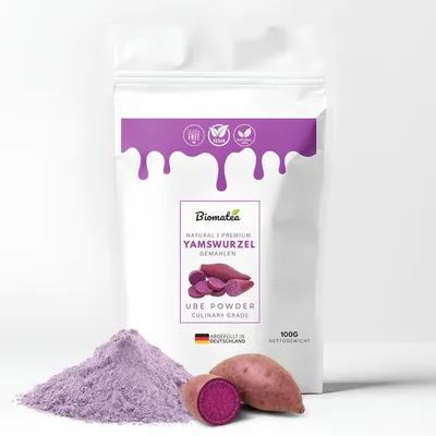 Produktbild von Biomatea Ube Pulver 100 g