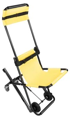 Produktbild von Manueller Treppenliftstuhl, tragbares Design, 350 lbs Tragfähigkeit, GELB