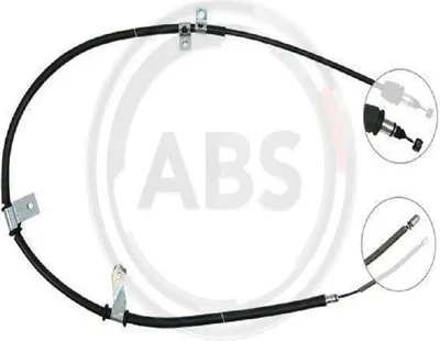 Produktbild von A.B.S. Handbremsseil Seilzug Feststellbremse für HYUNDAI MATRIX (FC) K19047