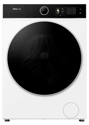 Produktbild von Hisense Freistehend Waschmaschine, 9 kg, 1400 U/min., 9 kg, B, 72 dB, 1400 RPM, A, Weiß