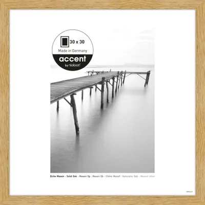 Obrázek produktu pro Nielsen Accent rám z masivního dřeva Scandic 30x30 cm dub