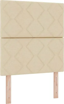 Produktbild von vidaXL Kopfteil Creme 80 cm Stoff