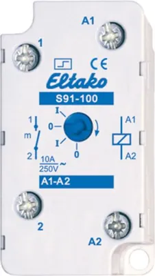 Produktbild von Eltako Stromstoßschalter f.EB/AP 1S 10A S91-100-8V