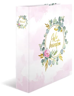Immagine prodotto di HERMA raccoglitore per matrimoni A4 "Ci sposiamo" Rosa