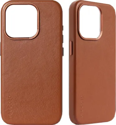 Zdjęcie produktu dla Decoded D24IPO15BC1TN, Pokrowiec, Apple, iPhone 15, 15,5 cm (6.1"), Brązowy