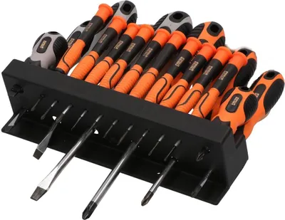 Produktbild von 18 tlg Schraubendreher Set Kreuz Schlitz Torx Präzisionsschraubendreher