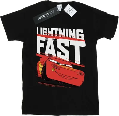 Produktbild von Disney - "Cars Lightning Fast" T-Shirt für Damen BI15991 (S) (Schwarz)