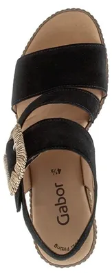 Produktbild von Gabor 84.771 Damen Sandalette - Riemchen Sandalen schwarz NEU