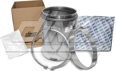 Produktbild von DINEX Umrüst-Katalysator 2KI010-RX für IVECO Stralis II 343mm 343mm 447mm Edelstahl