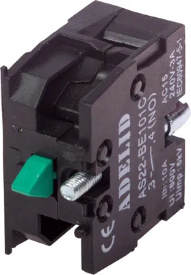 Produktbild von Kontaktblock Hilfsschalter Hilfskontakt Öffner offen NO 600V 10A