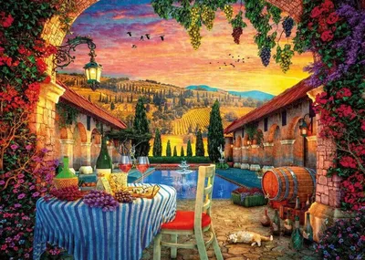 Produktbild von Gibsons Tuscany Sunset, 1000 Stück(e)