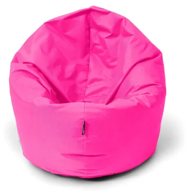 Produktbild von Sitzsack M - XXL 2-in-1 Funktionen mit Füllung als Sitzkissen und Bodenkissen (100 cm Durchmesser, pink)