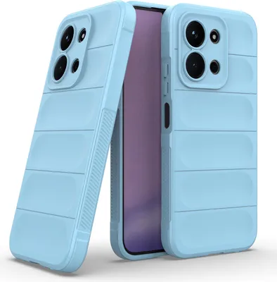 Produktbild von Hülle für Xiaomi Redmi 15c Handyhülle Outdoor Case Back Cover Handy Tasche Bumper in Hellblau