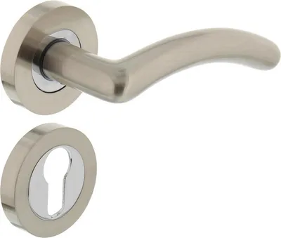 Produktbild von Türklinke Marieke auf PZ-Rosette Nickel matt