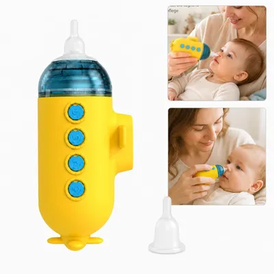 Produktbild von Musik-Baby-Nasensauger, tragbarer Baby-Nasensauger mit Lichtberuhigung und Musikfunktion