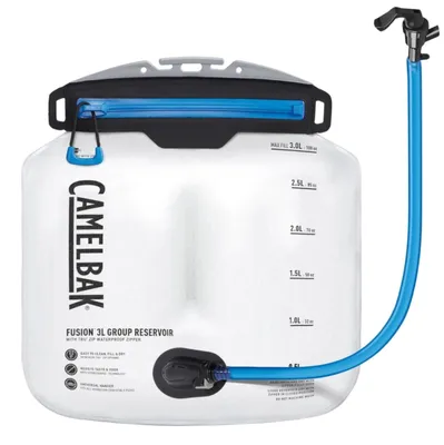 Immagine prodotto di Serbatoio di gruppo CamelBak Fusion 3L con cerniera impermeabile Tru Zip, trasparente