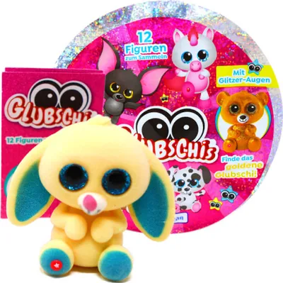 Produktbild von Blue Ocean Glubschis Sammelfiguren Serie 1 - Glubschi Glitzer - Figur Wolli-Dot