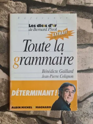 Image de Toute la grammaire - determinant .