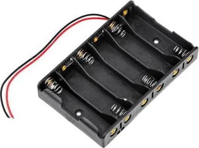 Produktbild von Batteriefach - 6x AA (9V), ohne Stecker