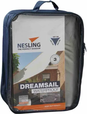 Produktbild von NESLING Dreamsail Sonnensegel 3-Eck, grau H17258