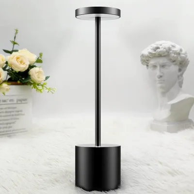 Obrázok produktu pre Nabíjateľná LED stolná lampa, 5000 mAh, bezdrôtová lampa s batériou