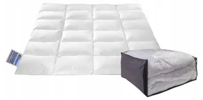 Produktbild von Wilpol bis Daunendecke 200x200 cm 4,0 kg Weiß