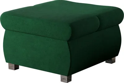 Produktbild von MIRJAN24 Polsterhocker Bangkok Klein, Moderne Sitzhocker vom Hersteller, Holzkonstruktion, 60x60x39 cm (Farbe: Uttario Velvet 2951)