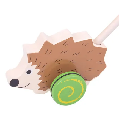 Immagine prodotto di Bigjigs Baby Cavaliere riccio in legno
